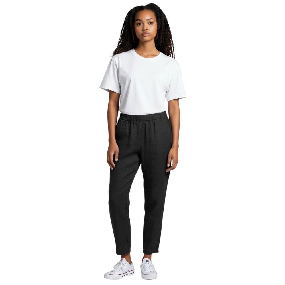 Eileen Fisher Ankle Trousers in Black Size PS